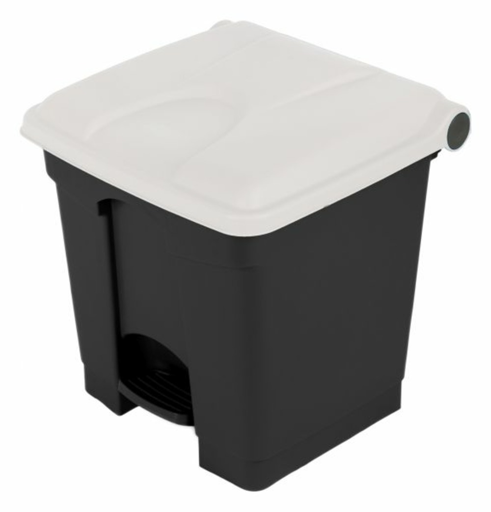 Poubelle de tri à pédale 30 litres 50% recyclé - probbax