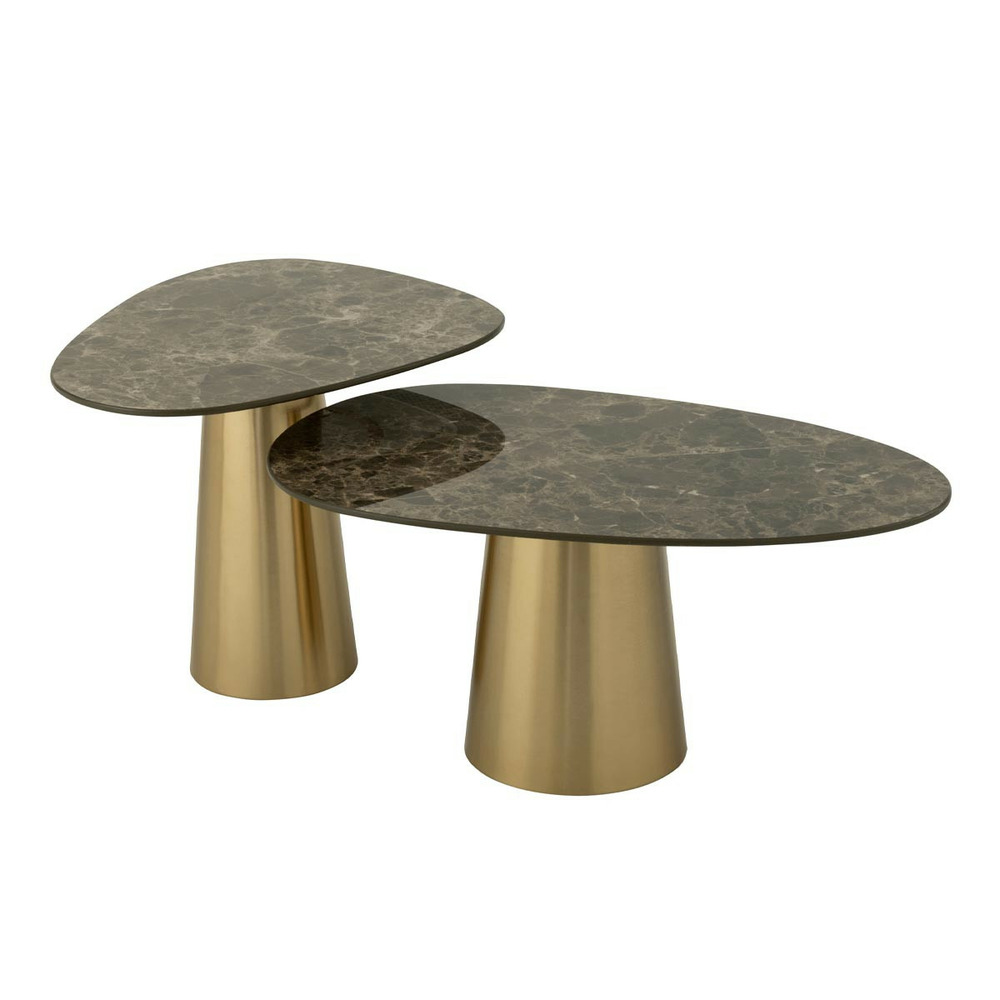 Lot de 2 tables basses 