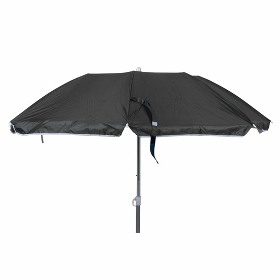 Parasol de jardin 160 cm gris