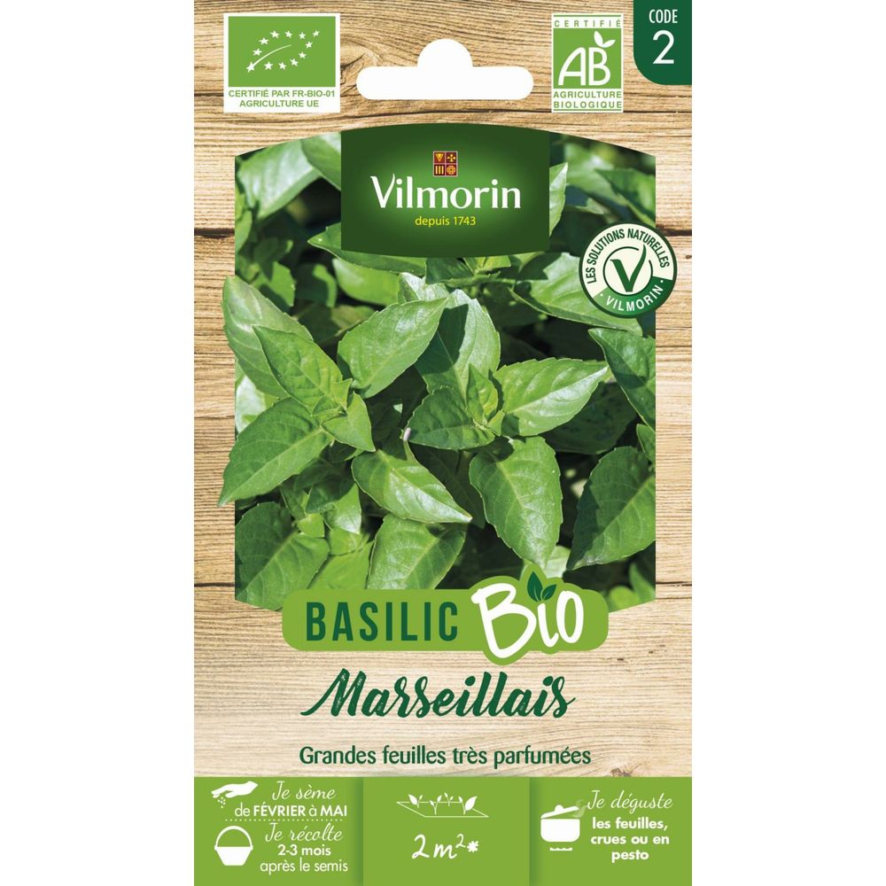 Basilic marseillais - bio