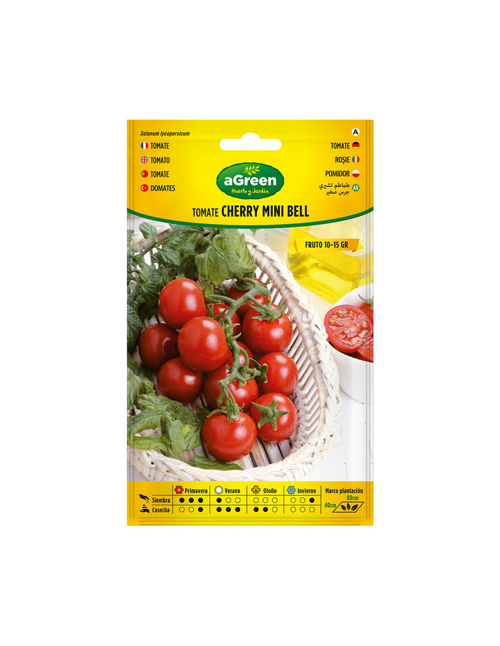 Graines de tomate mini bell (type cerise) 000719bolsh daccord - agreen