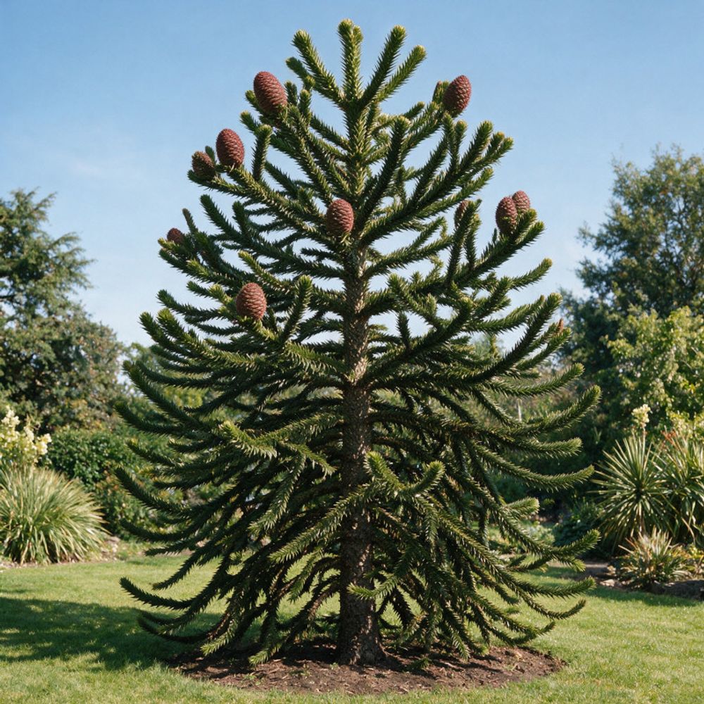 Araucaria du chili - araucaria araucana 40/60cm pot 5l