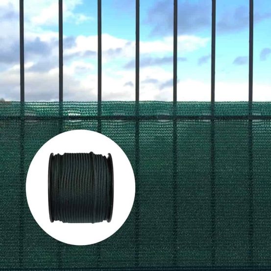 Filet brise vue jardin 1x50m avec fixation