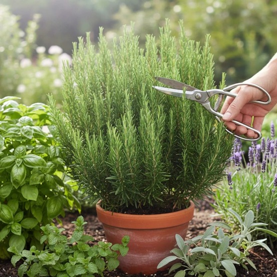 Romarin officinal - sans traitement lot de 3 godets