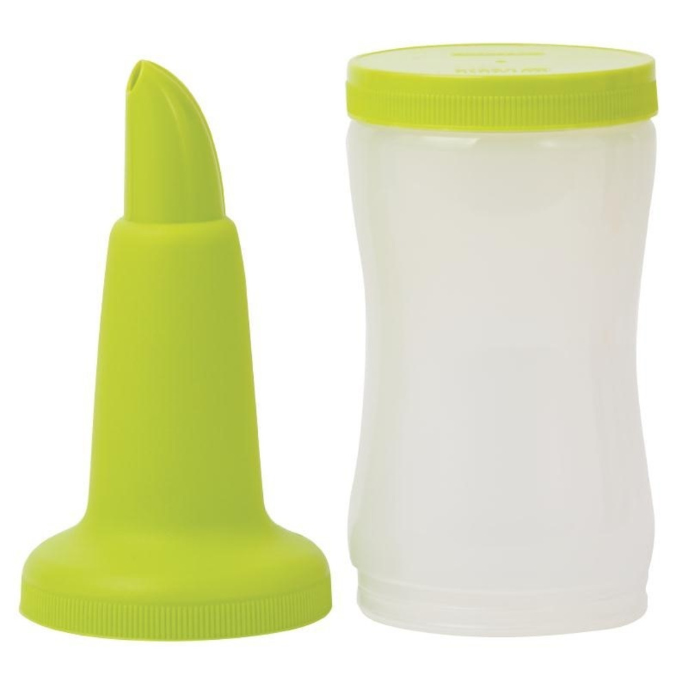Bouteille verseuse de bar professionnelle verte - 1,08 l