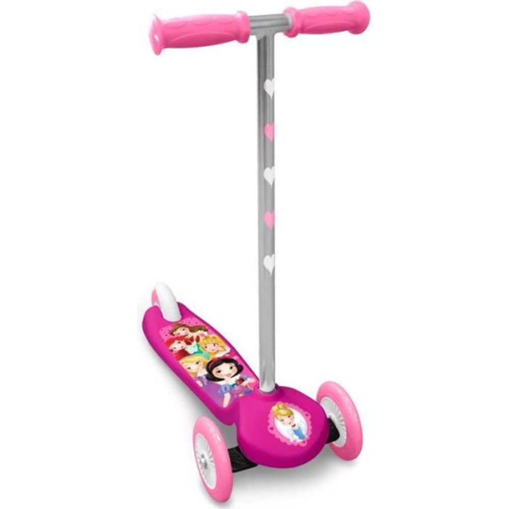 Disney princesses trottinette steering twist 3 roues