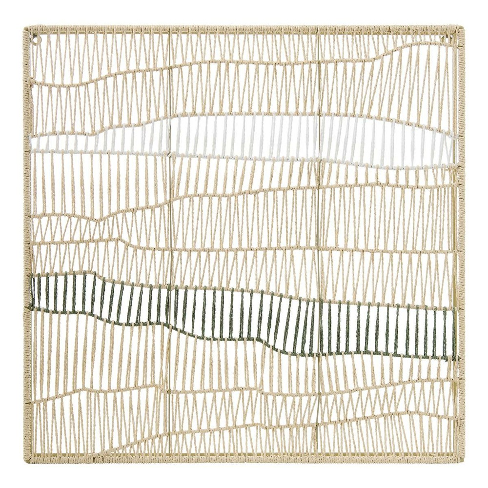 Décoration murale henry 80x80cm beige