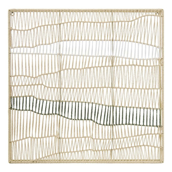 Décoration murale henry 80x80cm beige