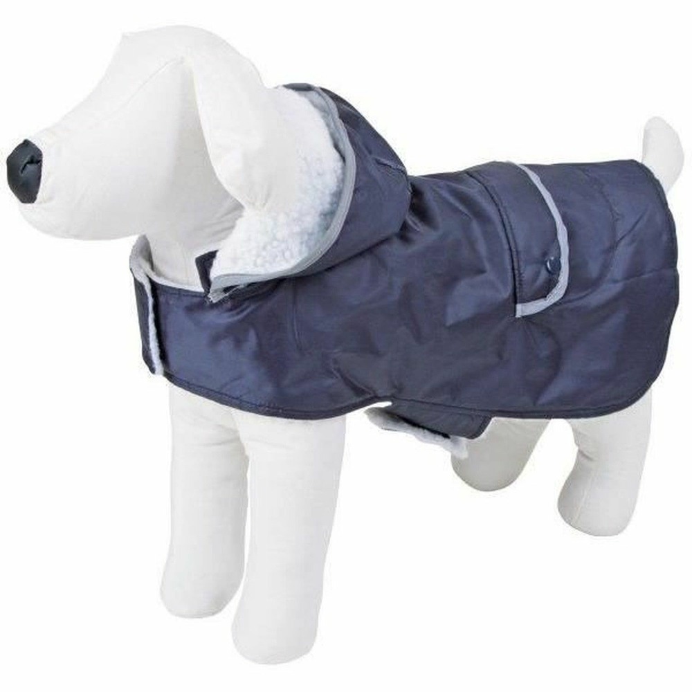Manteau pour chien teddy 41 cm - imperméable - doublure ouatinée - bleu