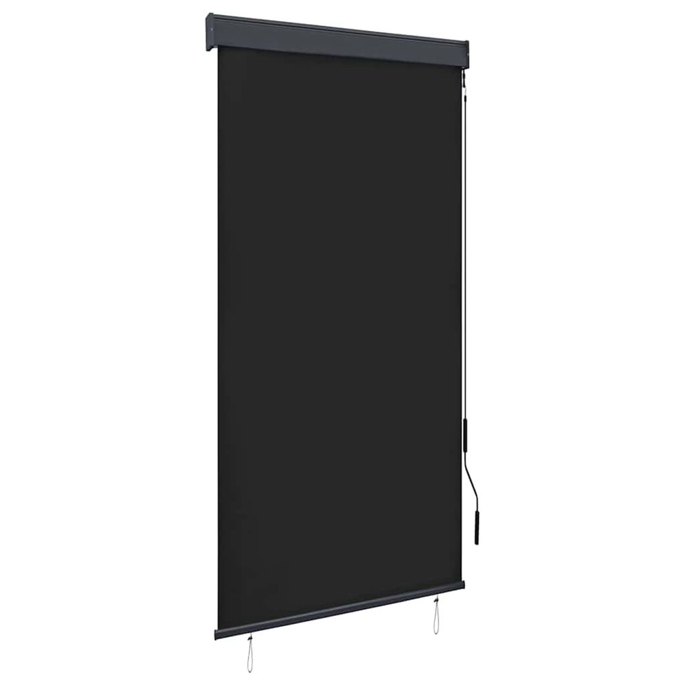 Store roulant d'extérieur 80 x 250 cm anthracite
