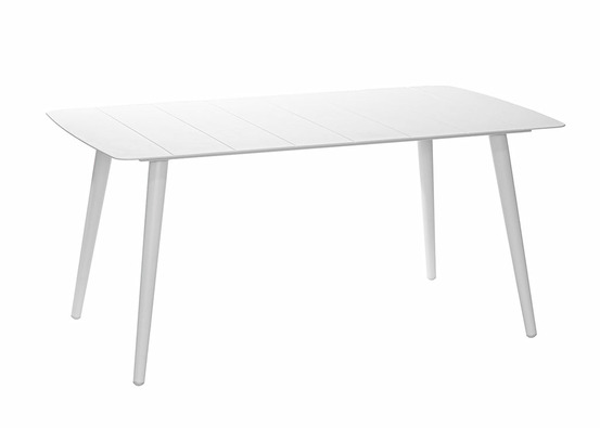 Table de jardin aluminium 6 personnes corfou jardiline