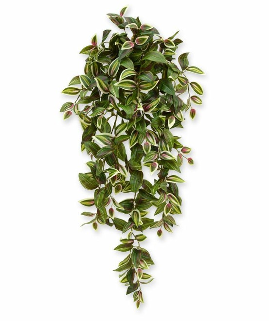 Tradescantia de 100 cm en chute artificielle panaché