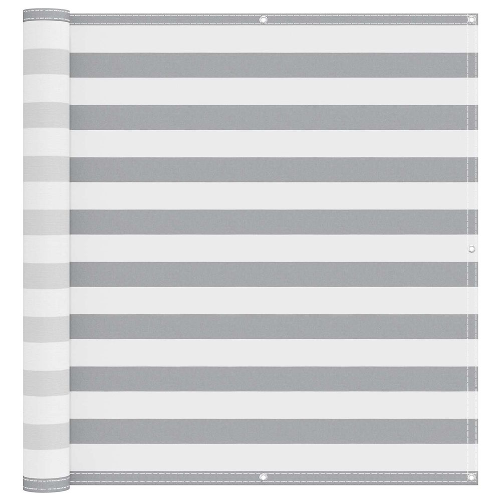 Écran de balcon 120 x 400 cm tissu oxford rectangulaire