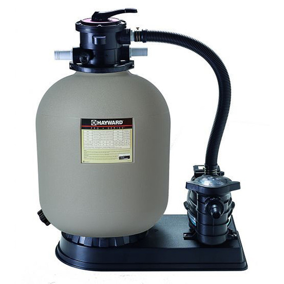 Groupe de filtration 6m3/h avec pompe et filtre à sable - s166t8103