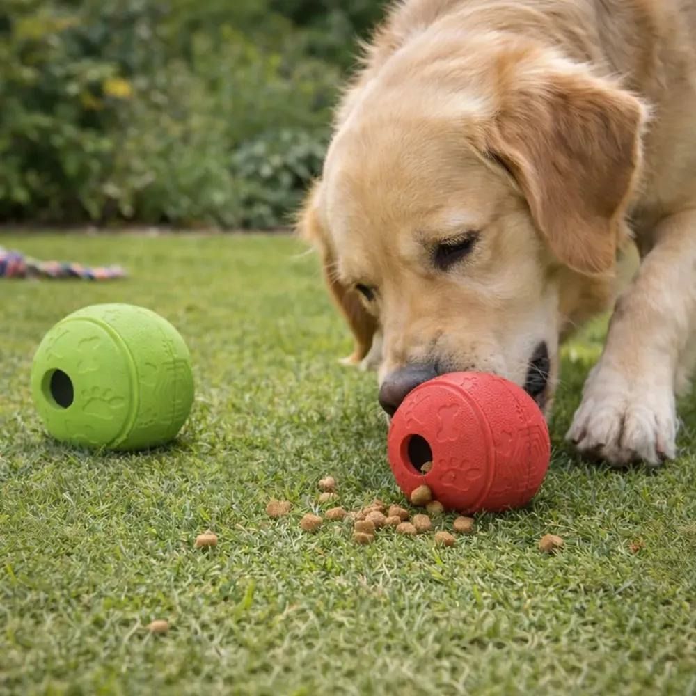 Snack ball jouet distributeur de friandises pour chien - 7 cm