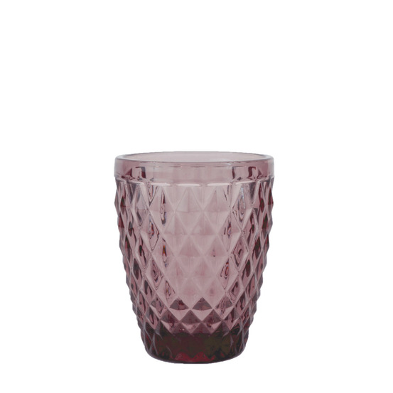 Diamond pourpre - 6 gobelets 22 cl