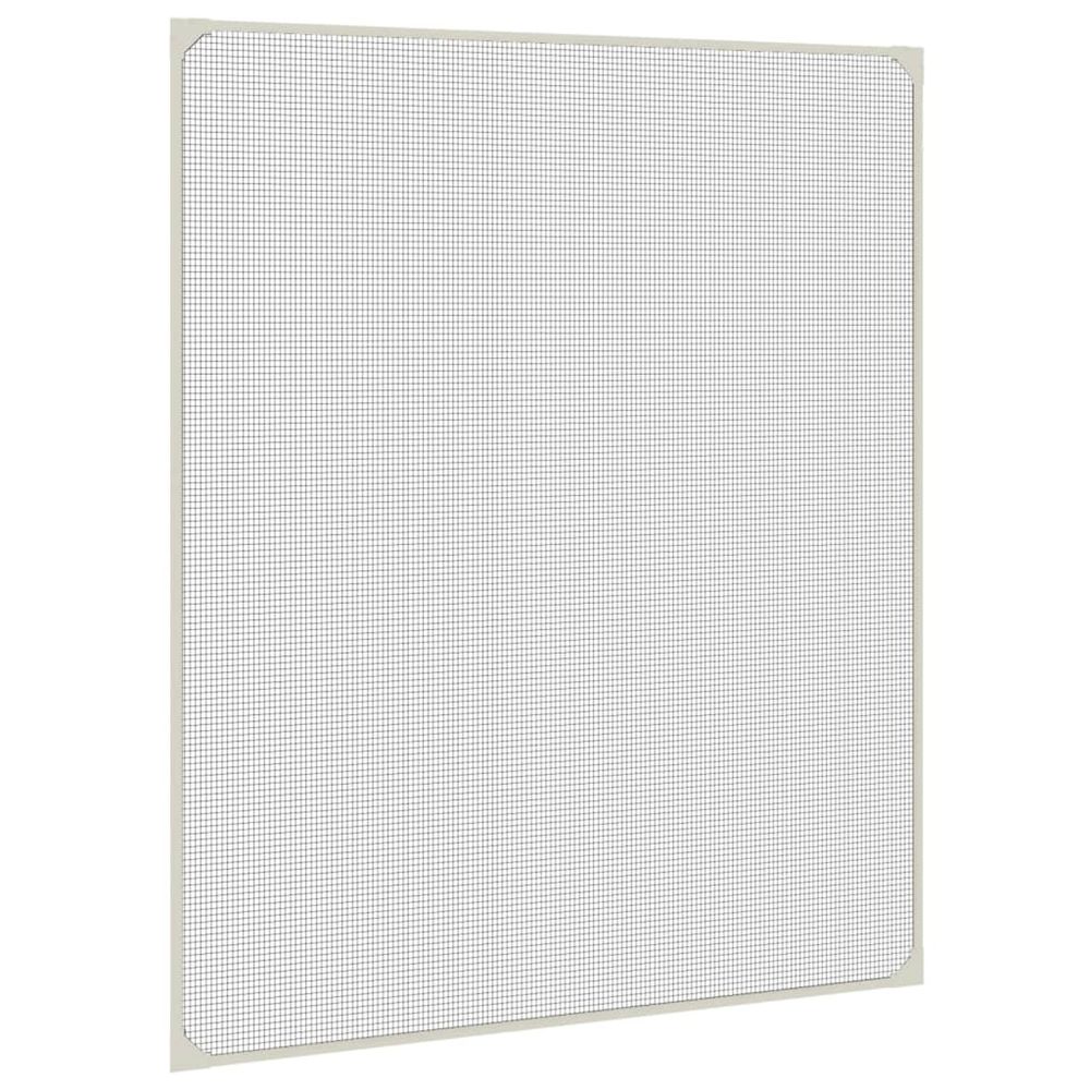 Moustiquaire magnétique pour fenêtres anthracite 100x120 cm