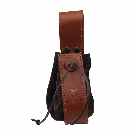 Wildfang sac à friandises en cuir pour chiens - attache ceinture