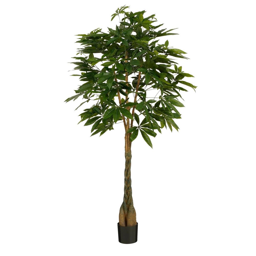 Mica decorations pachira plante artificielle - h150 x ø65 cm - vert