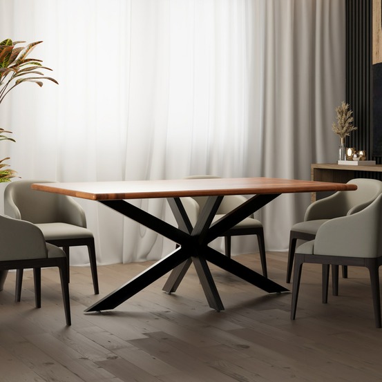 Pieds de table hardwick 150x78x71 cm