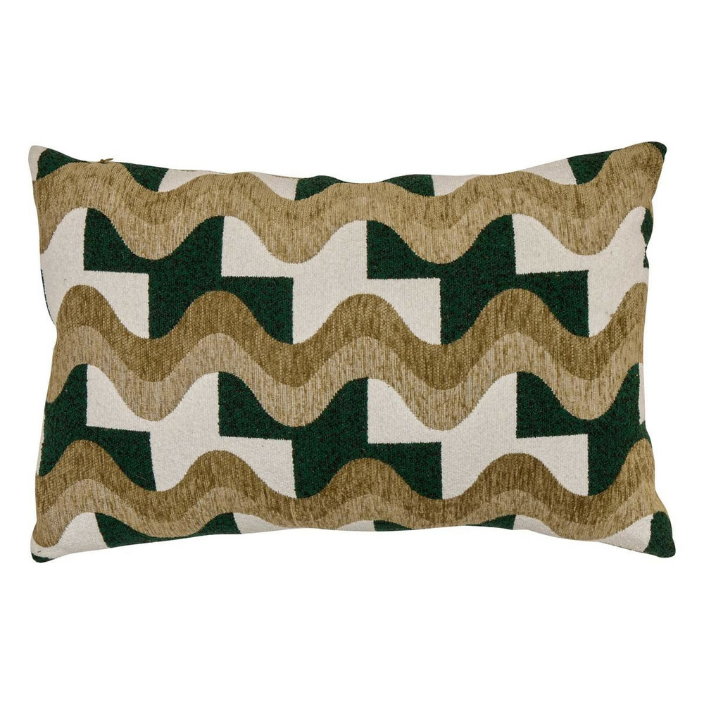 Coussin en jacquard chenillé 