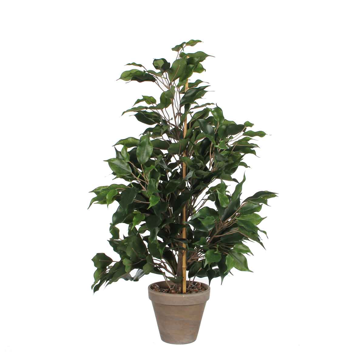 Mica decorations plante artificielle ficus - 40x40x65 cm - pe - vert
