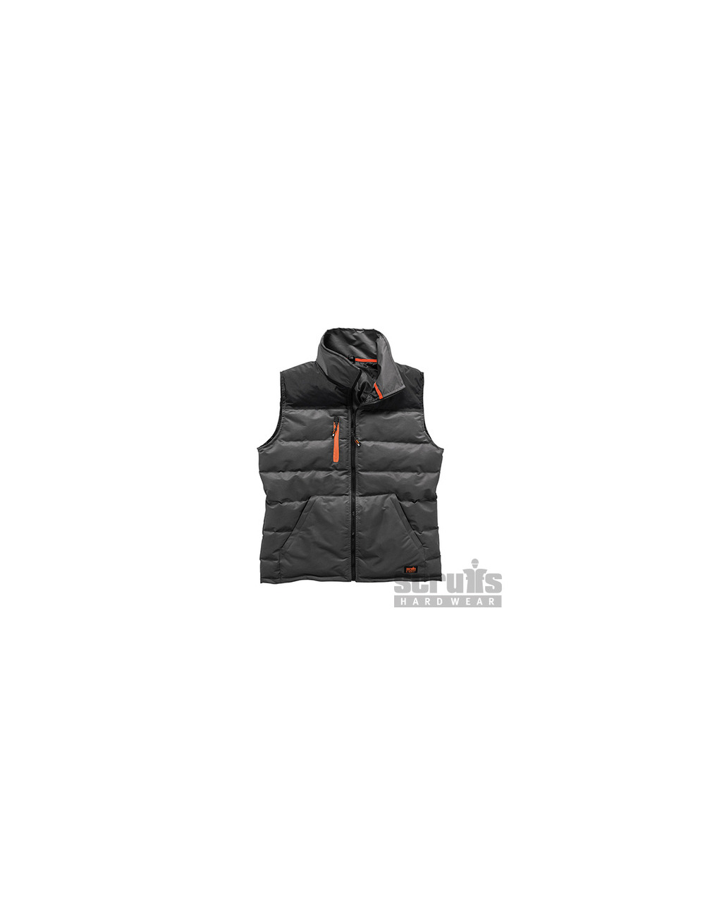 Scruffs - gilet worker gris - taille xxl
