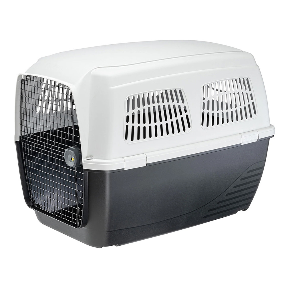Ferplast cage de transport pour chiens clipper 7, iata, panier transport grand chien max 60 kg, boite transport, voyage animaux