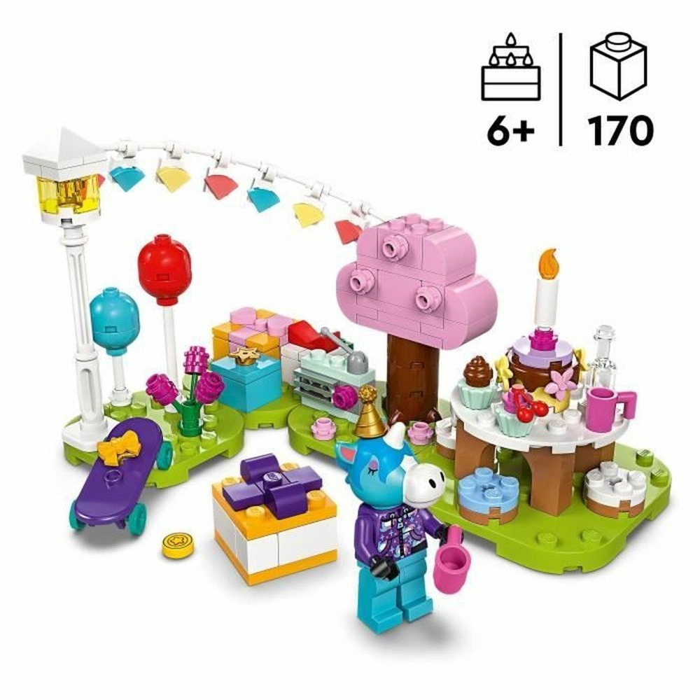 Lego animal crossing goûter d'anniversaire de lico