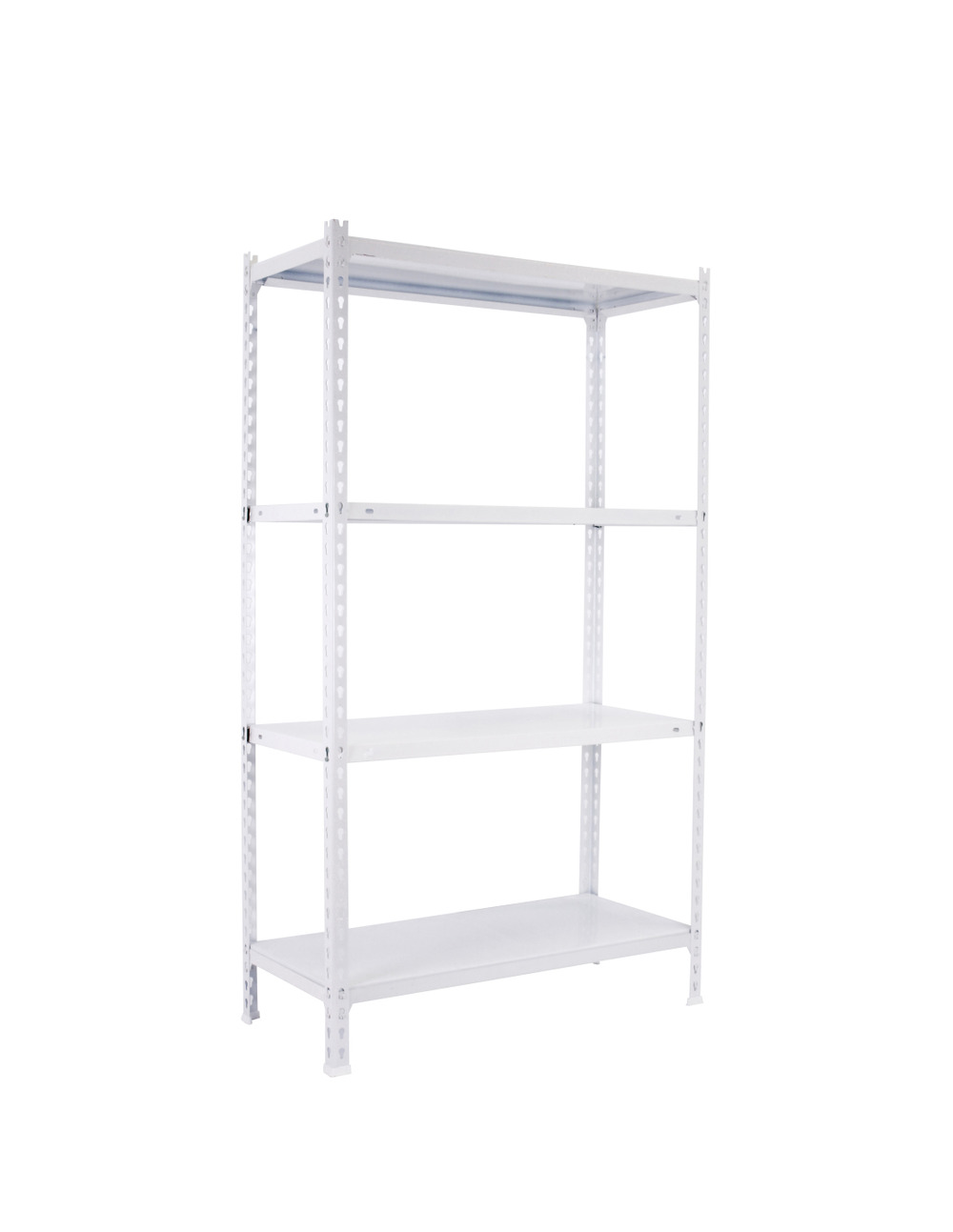 Etagère légère sans vis ecoclick 4/400 blanc blanc 1500x900x400 - simonrack