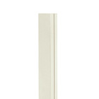 Poteau alupost pour panneaux décoratifs - 1,98 m - aluminium - blanc