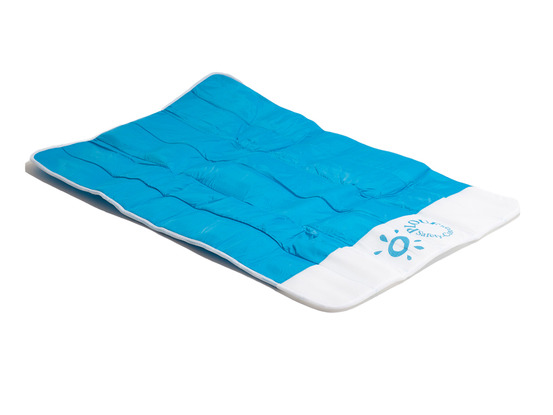 Matelas flottant 2 en 1 bleu ciel