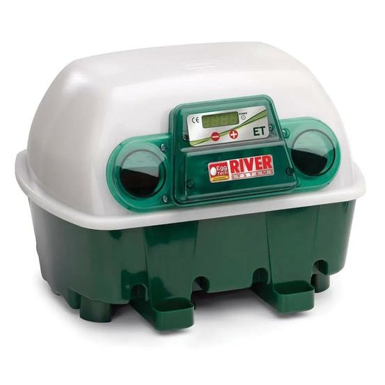 Couveuse semi automatique 12 oeufs river system egg tech 12