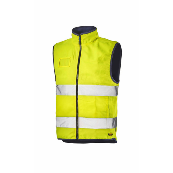 Gilet haute visibilité jaune fluo gris t2xl diadora spa 702.170747.xxl c6191