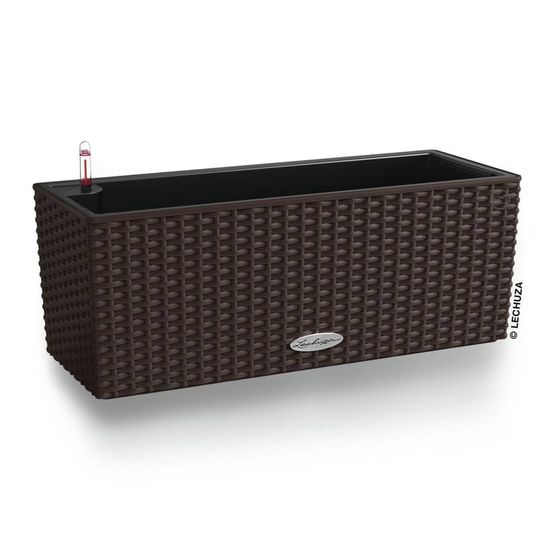 Jardinière balconera cottage 50 all-in-one moka