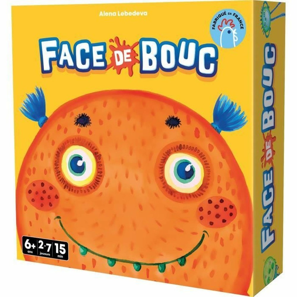 Face de bouc - asmodee - jeu de mémoire amusant qui encourage la créativité