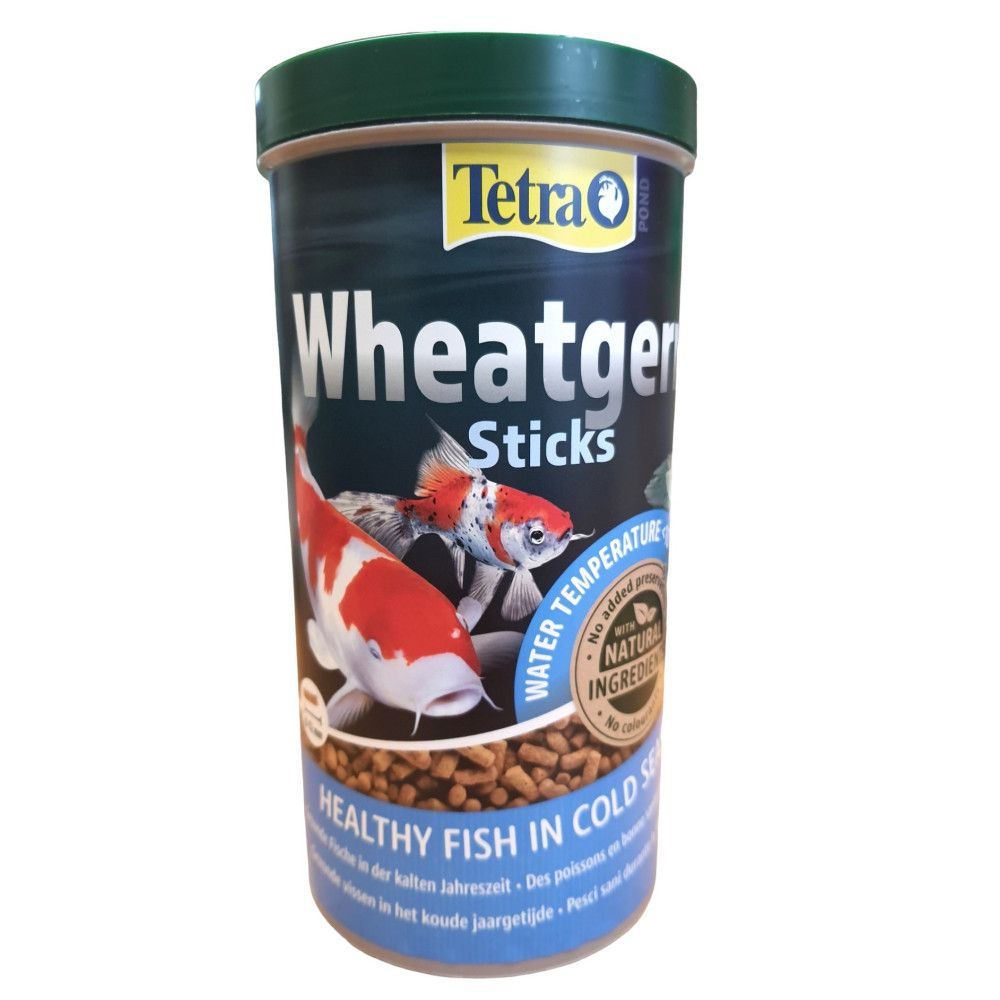 Nourriture en sticks tetra pond wheatgerm pour poissons de bassin en eau fr
