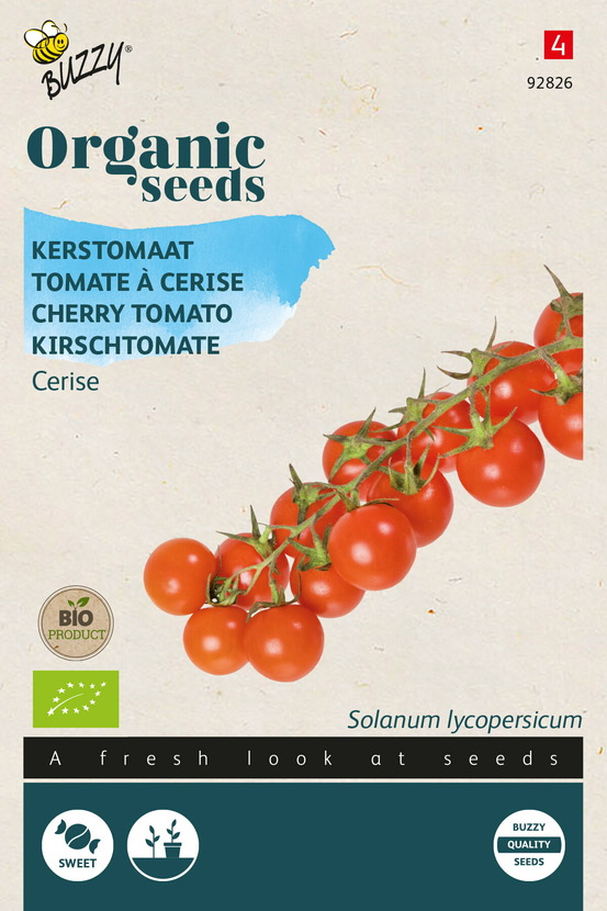 Buzzy organic tomate à cerise - ca. 0,1 gr (livraison gratuite)