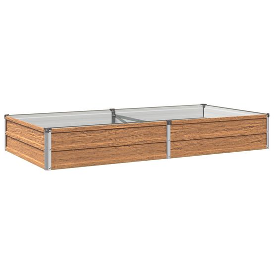 Jardin surélevé chêne brun 160 x 80 x 24 cm