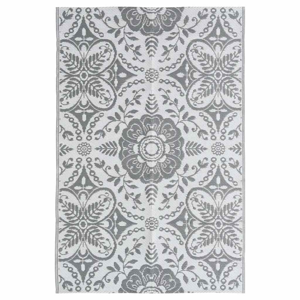 Tapis d'extérieur arakil gris clair 120x180 cm pp