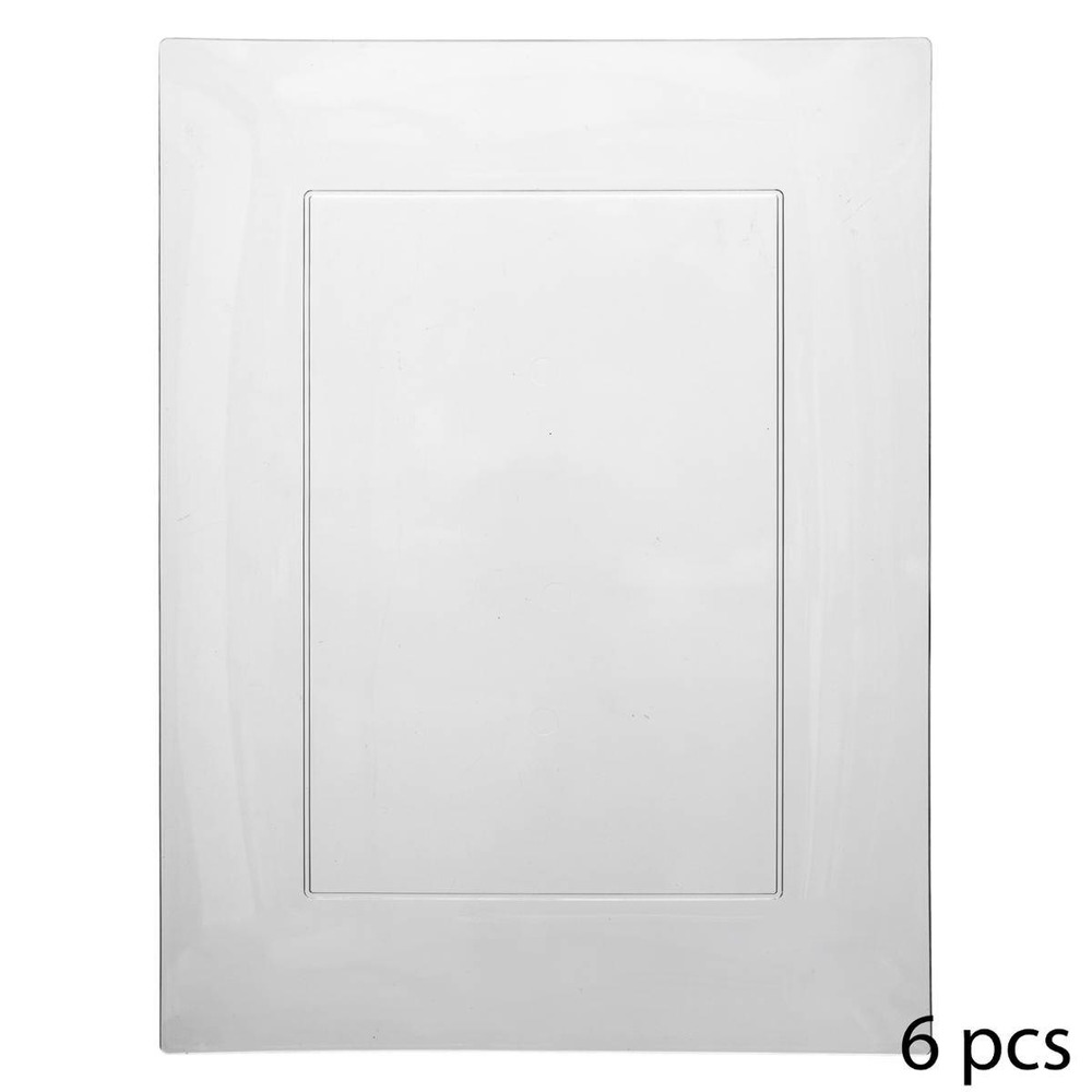 5five - lot de 6 assiettes plates tokyo 30x22.5