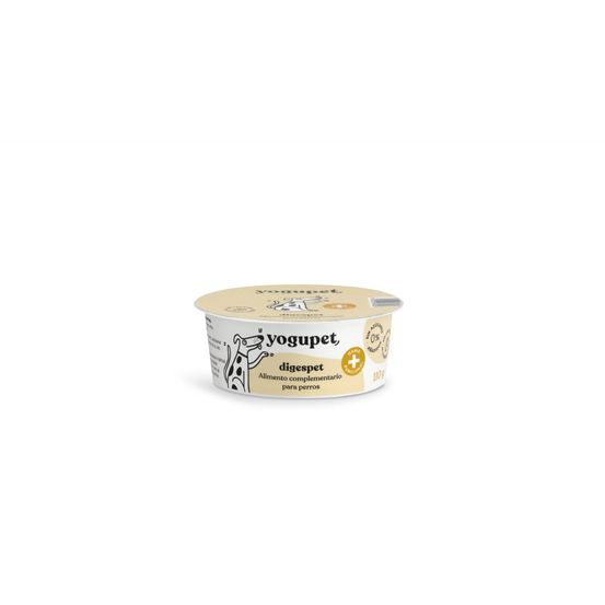 Yaourt pasteurisé sans lactose pour chiens - gamme fonctionnelle 110g digespet