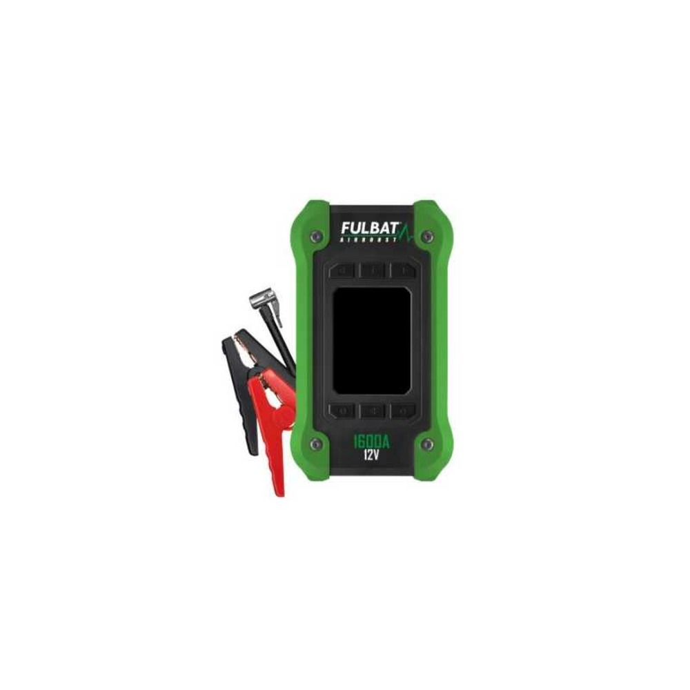 Booster de démarrage airboost 12v 1600a 150 psi – fulbat – compresseur 4-en-1 – 750595