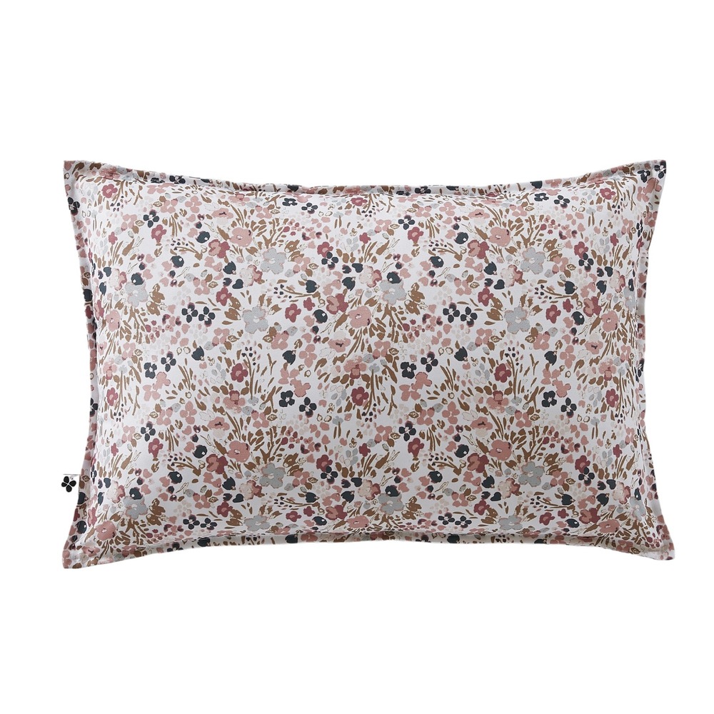 Housse de coussin exterieur deperlant capucine