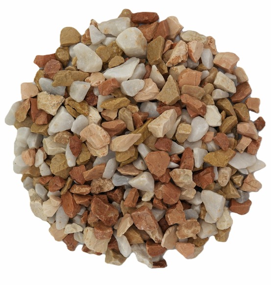 Lot de 4 sacs de 25 KG de gravillon riviera 8/12