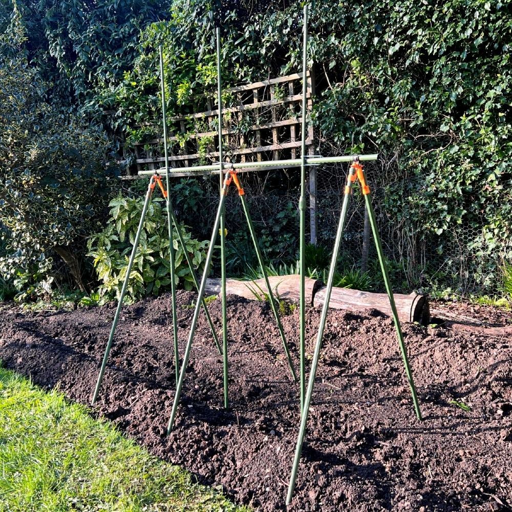 GardenSkill Cage à Tomates Support de Plantes Grimpantes pour Jardin - Tuteurs de Plantes avec Réglage en Hauteur de 120 cm à 210 cm