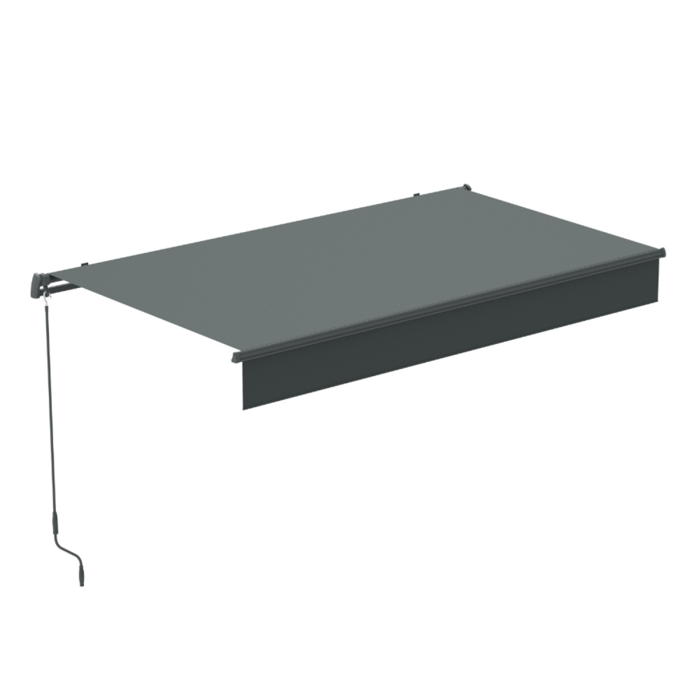 Store banne 3 x 2 m gris pisa