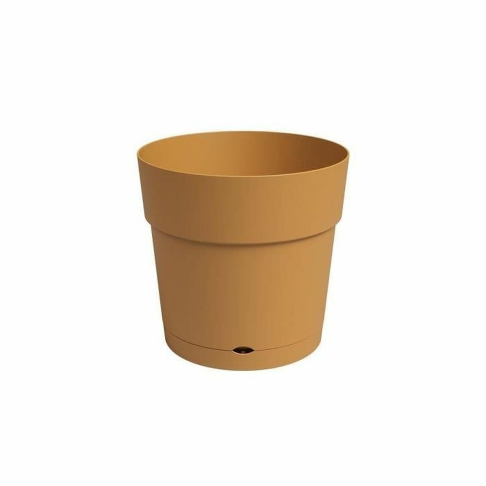 Pot de fleur large re 40 ma - jaune miel - 39,1 x 39,1 x 37 cm