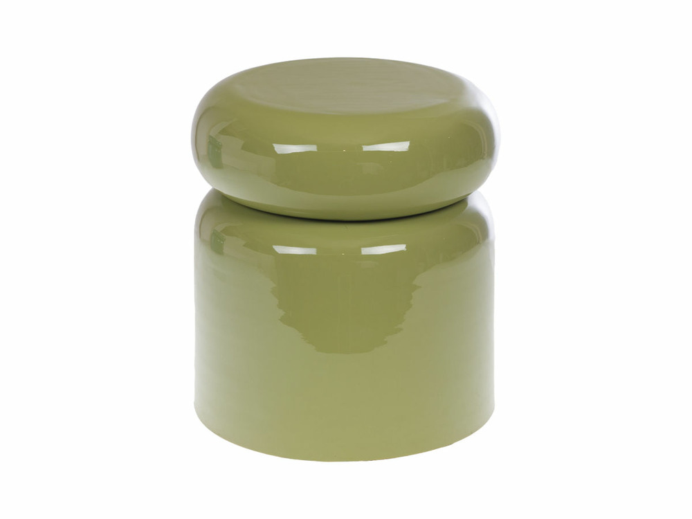 Bout de canapé elvis, petit modèle, kaki