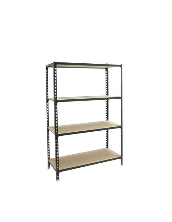 Etagère légère sans vis maderclick 4/400 1500 antracite/bois antracite/bois 1500x900x400 - simonrack